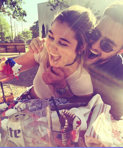 Madisson from Siesta Key with ex-bf Grant
