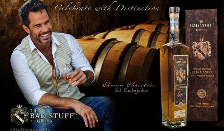 Shawn Christian for the Bad Stuff Brand