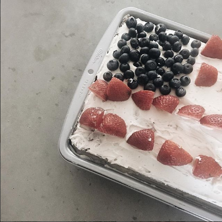 4th of July Cake made by Kristin Cavallari
