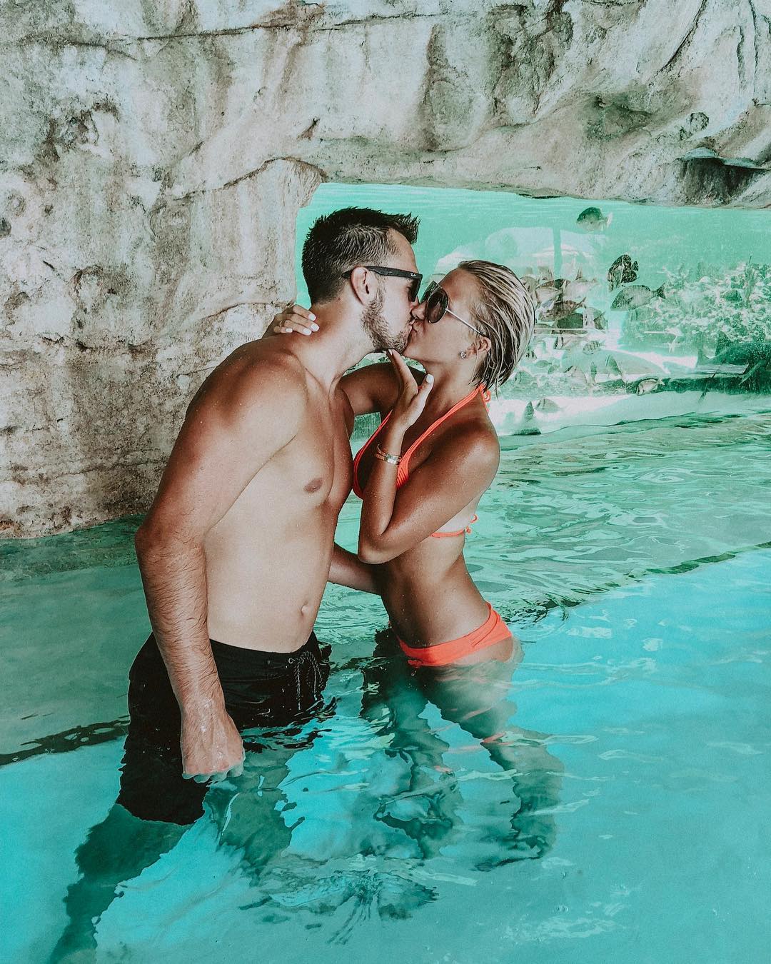 Savannah Chrisley and Nic Kerdiles in Bahamas